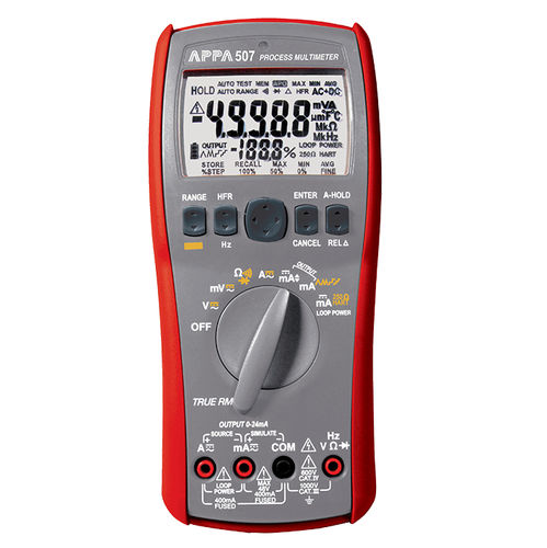 Multímetro digital - APPA-507 - Tecpel  Co., Ltd. - portátil / cat III / cat IV