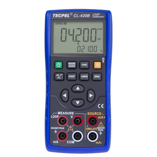 Calibrador de tensión - CL-420B - Tecpel  Co., Ltd. - de corriente / de bucle / de nivel