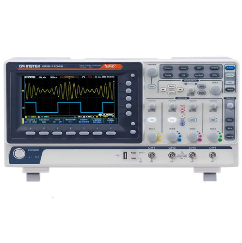 Osciloscopio digital - GDS-1102B - Tecpel  Co., Ltd. - de sobremesa / de 2 vías / con pantalla LCD