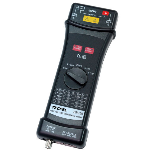 Sonda de tensión - DP-100 - Tecpel  Co., Ltd. - para osciloscopio / de mano