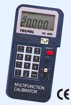 Calibrador multifunción - CL-325   - Tecpel  Co., Ltd. - para sensor de temperatura / portátil