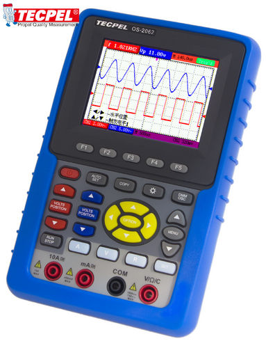 Osciloscopio digital - OS-2062 - Tecpel  Co., Ltd. - portátil / multivía
