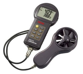 Termo-anemómetro de hélice - AVM-715 - Tecpel  Co., Ltd. - portátil