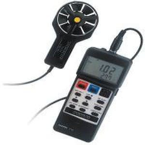 Anemómetro de hélice - AVM-712 - Tecpel  Co., Ltd. - digital / portátil