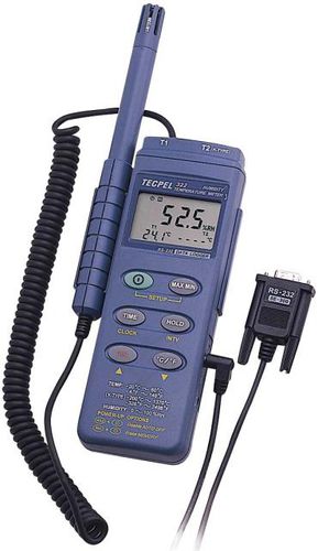 Termo-higrómetro digital - DTM 322 - Tecpel  Co., Ltd. - portátil / humedad relativa / temperatura