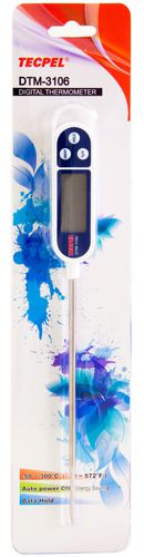 Termómetro de sonda - Stem Themometer probe DTM-3106 - Tecpel  Co., Ltd. - digital / tipo bolígrafo / para productos alimentarios