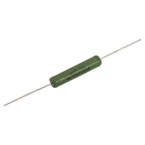 Resistencia de alambre bobinado - 80 / RW Series - Ohmite - para corrientes fuertes / de alta tensión / SMD