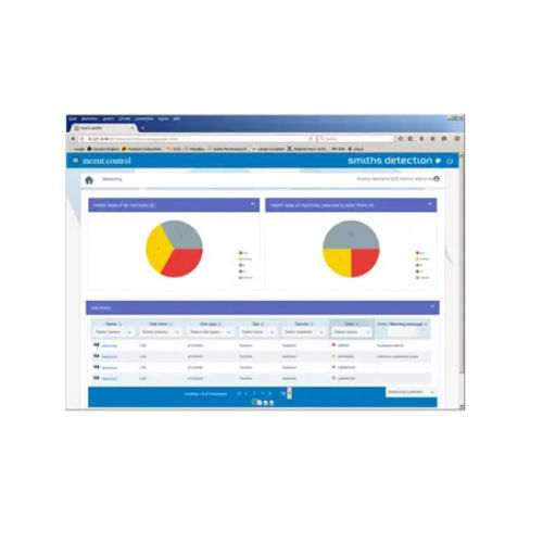 Plataforma web de supervisión - incent.control - Smiths Detection - industrial / en tiempo real