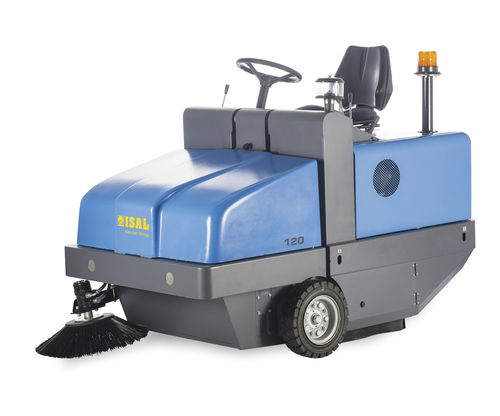Barredora con operador a bordo - PB 120 E - PB 120 D - ISAL srl - hidráulica / eléctrica / diésel