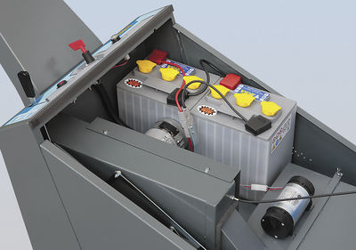Barredora con operador a pie - PB 55 ET - PB 55 SH - ISAL srl - gasolina / con batería