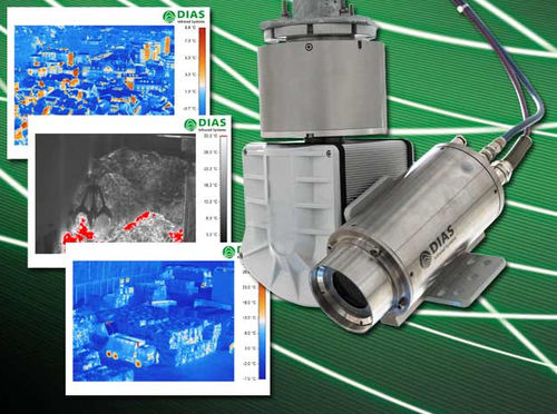 Sistema de detección y de alarma de incendios con respuesta rápida - PYROVIEW FDS  - DIAS Infrared - automático
