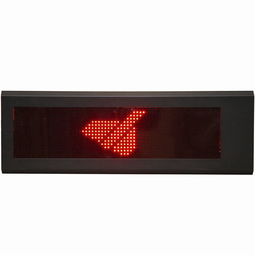 Visualizador LED - YHL-7H  - Shanghai Yaohua weighing system co.ltd., - de matriz de puntos / 7" / para instalación de pesaje