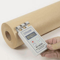 Humidímetro para el papel - MC-60CPA - Exotek Instruments - dieléctrico / con visualizador digital / portátil de mano