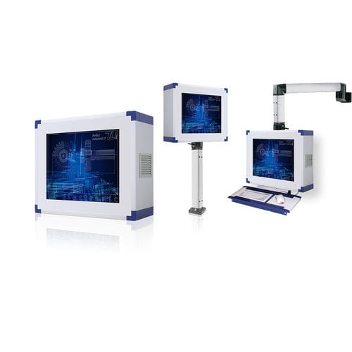 Panel PC de LCD - ControlLine CC3000-IP54 Series - TL Electronic - con pantalla táctil resistiva / 15" / 1024 x 768