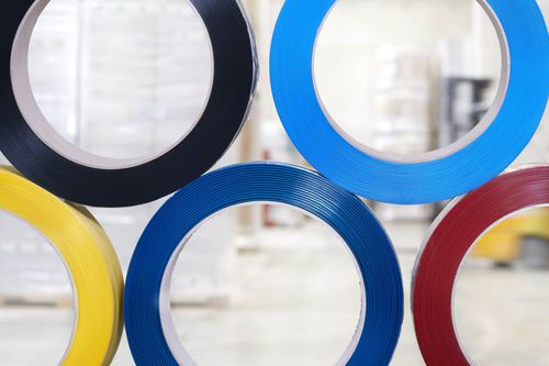 Cinta de flejado de PET - MESSERSI' PACKAGING - de poliéster