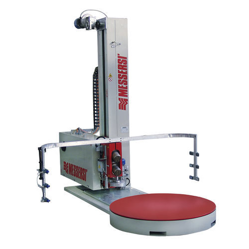 Termoretractor eléctrico - T110 - MESSERSI' PACKAGING - con plataforma giratoria / de gas