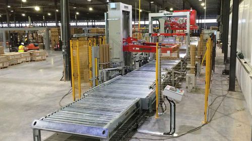 Línea de embalaje para productos de cerámica - MESSERSI' PACKAGING