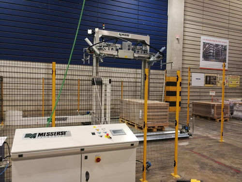 Flejadora automática - VR80  - MESSERSI' PACKAGING - para madera / para la industria de la madera / vertical