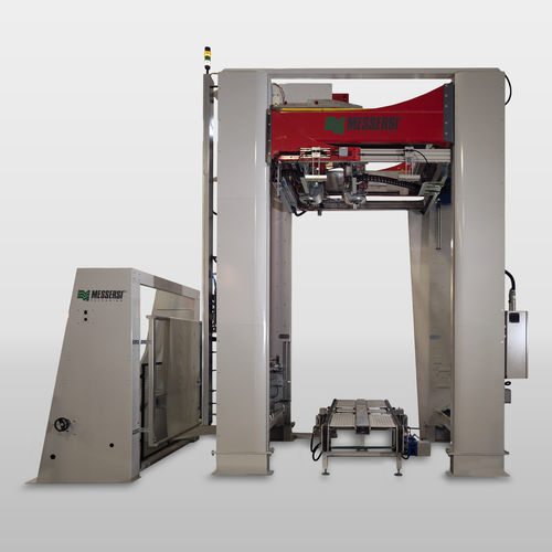 Retractiladora automática - SH45 - MESSERSI' PACKAGING - para edificio / para vidrio