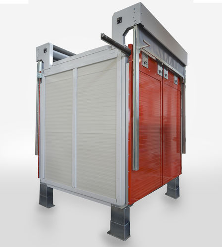 Horno de retracción con túnel de gas - FMC - MESSERSI' PACKAGING - eléctrico / con aire caliente