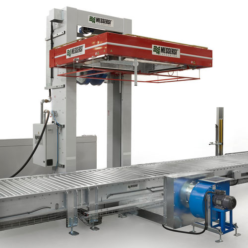 Horno de retracción con túnel de gas - FG120 - MESSERSI' PACKAGING - con aire caliente