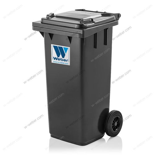 Contenedor de residuos de PEAD - MGB 120 L - Weber GmbH & Co. KG Abfallbehaelter & Container - para residuos urbanos / para residuos domésticos / para papel