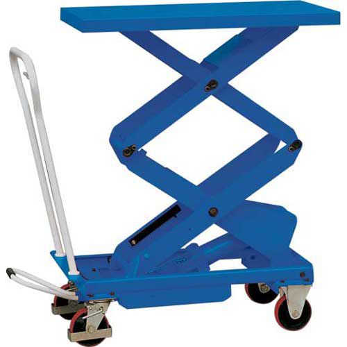 Mesa elevadora de doble tijera - MML series - Lift Products - hidráulica / con pedal / móvil