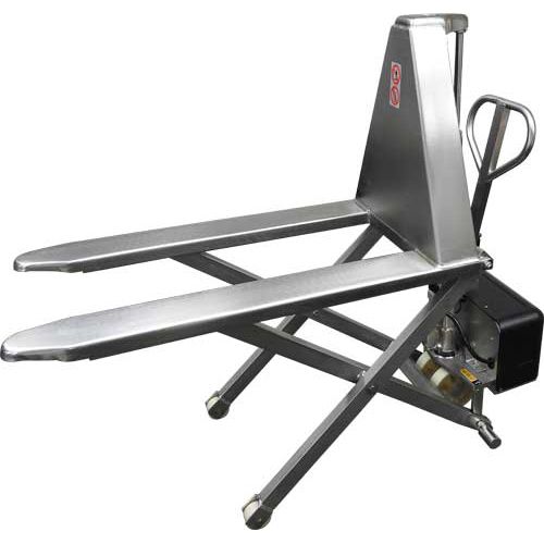 Transpaleta eléctrica - MJHLE-W22-SS  - Lift Products - de acero inoxidable / de tijera / de gran elevación