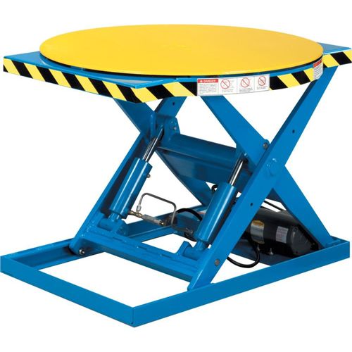 Mesa elevadora giratoria - Roto-Max - Lift Products - de tijera / electrohidráulico / estacionaria