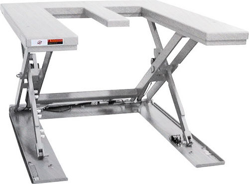 Mesa elevadora de tijera - LPBLE-20-SG  - Lift Products - eléctrica / estacionaria / con tablero en E