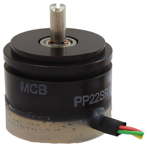 Potenciómetro rotativo - PP22 SA - Vishay MCB industrie - motorizado / de plástico conductor