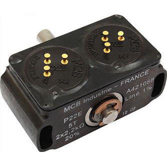 Potenciómetro multivuelta - P22R series - Vishay MCB industrie - manual / analógico / de plástico conductor