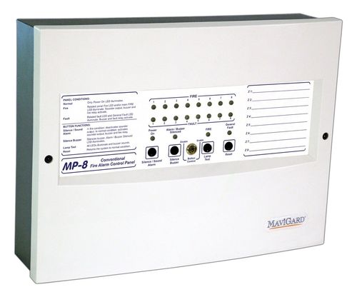 Panel de mando para alarma de incendio - MP-8 series - MAVILI ELEKTRONIK - de zona convencional