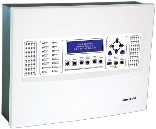 Panel de mando para alarma de incendio - ML-123X series - MAVILI ELEKTRONIK - analógico / direccionable