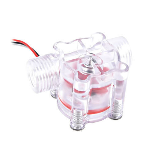 Caudalímetro de turbina - AFM-4 - ALLDOO Micropump | Micro Diaphragm Pumps - volumétrico / para agua / roscado