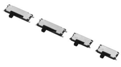 Interruptor de corredera - Mitsumi Electric - unipolar / electromecánico