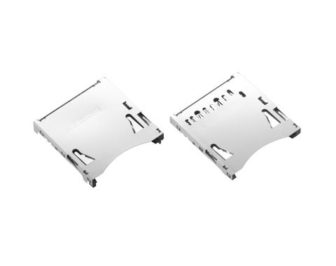 Conector de datos -  CIM-J35N - Mitsumi Electric - para tarjeta de memoria SD / cuadrado