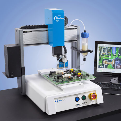 Robot cartesiano - EV series - Nordson EFD - 3 ejes / de dosificación / benchtop