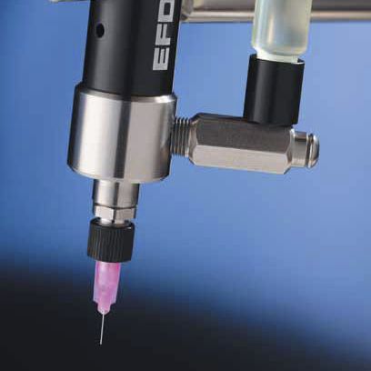 Válvula dosificadora de aguja - 741MD MicroDot™ series - Nordson EFD - de precisión