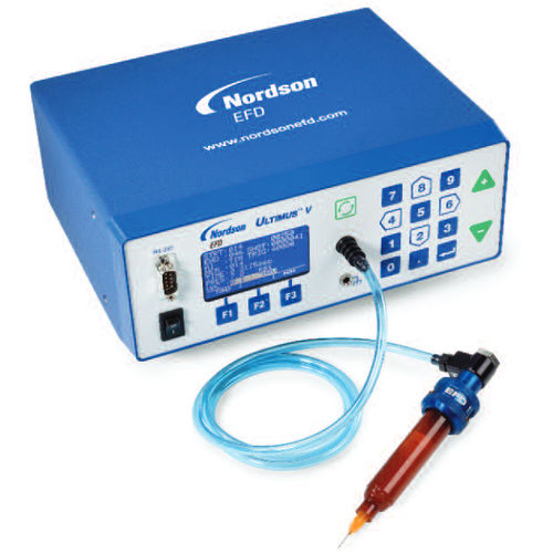 Dosificador de cola - Ultimus™ V - Nordson EFD - de resinas de dos componentes / de líquidos / de jeringa