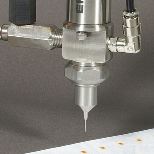 Pistola de pulverización - 787MS-SS MicroSpray™ series - Nordson EFD - para disolvente / automática / LVLP