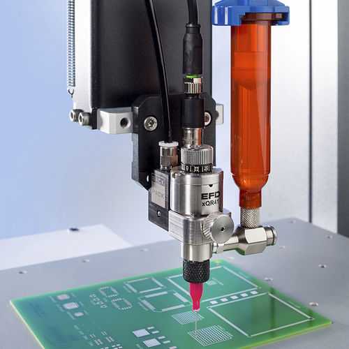 Válvula dosificadora de aguja - xQR41 MicroDot™ series - Nordson EFD - de precisión