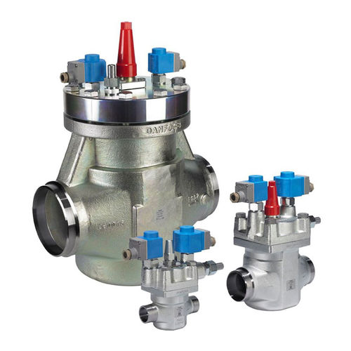 Electroválvula de control asistido - ICLX series - DANFOSS Refrigeration & Air Conditioning - de 2 vías / normalmente cerrada / para gas