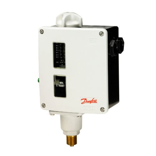 Presostato de membrana - RT200 - DANFOSS Refrigeration & Air Conditioning - diferencial / SPDT / NA