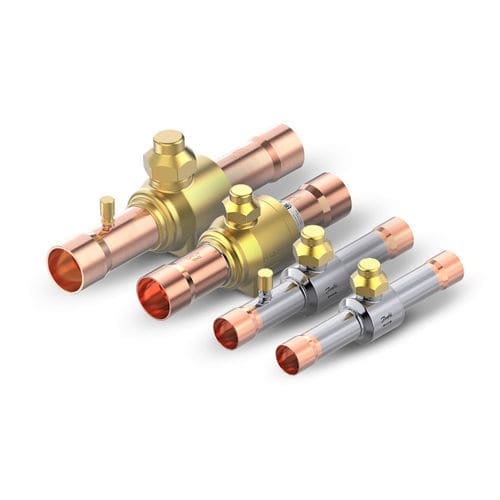 Válvula de bola - GBC  - DANFOSS Refrigeration & Air Conditioning - manual / de cierre / para gas