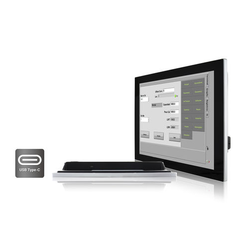 Monitor LCD - R15L600-GSC3-C - Winmate, Inc. - con tecnología capacitiva proyectada / industrial / para punto de venta