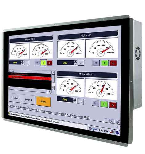 Panel PC TFT LCD - W24IK7T-POA2 - Winmate, Inc. - pantalla táctil capacitiva PCAP / 23" / 1920 x 1080