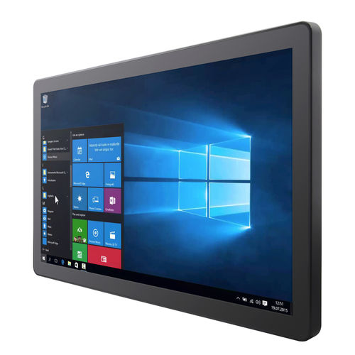 Panel PC de LCD - W24IF7T-GCA2 - Winmate, Inc. - pantalla táctil capacitiva PCAP / de pantalla táctil multipunto / con pantalla ancha