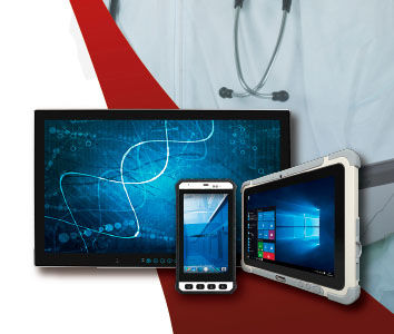 Tablet médica - Winmate, Inc. - PC / Windows 10 IoT Entreprise / Windows 10 Pro