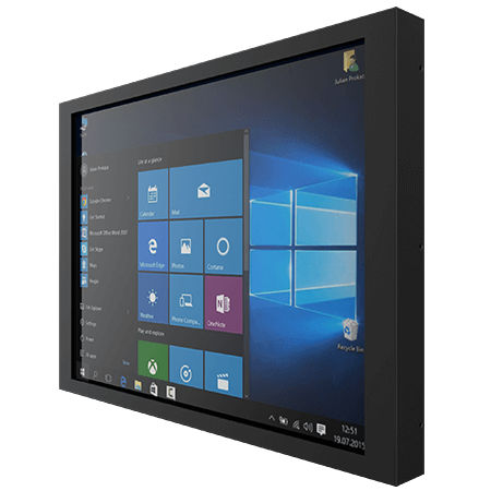 Monitor de visualización - R21L100-CHM1 - Winmate, Inc. - con pantalla táctil resistiva / 21.3" / 1600 x 1200